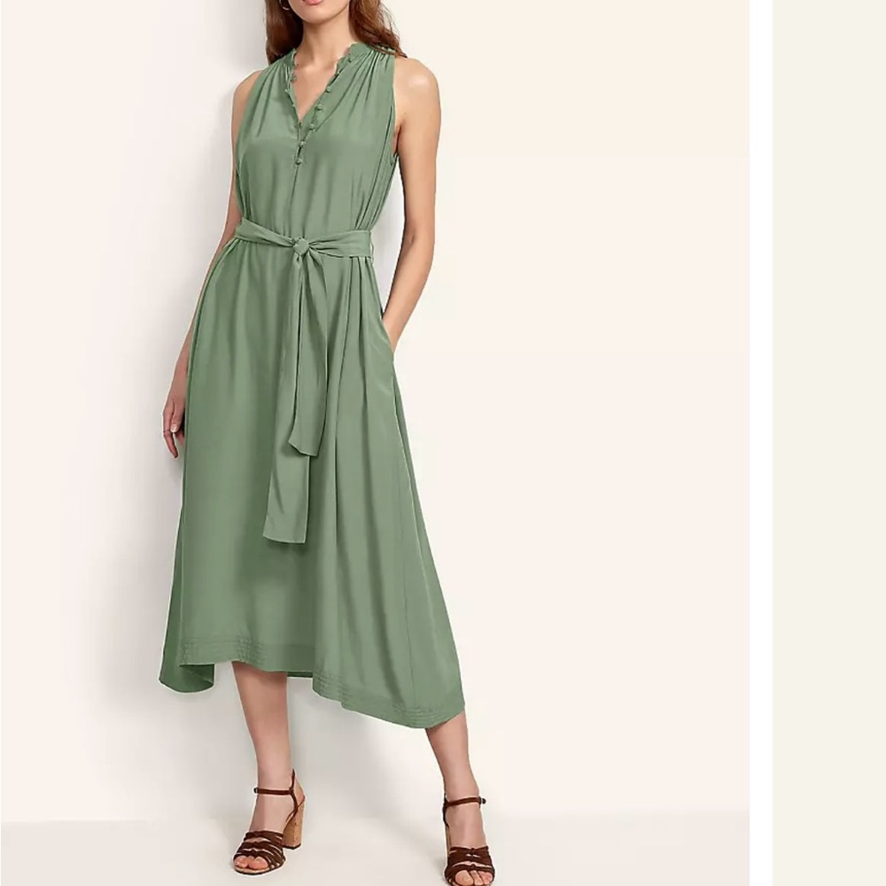 Ann Taylor Covered Button Dress